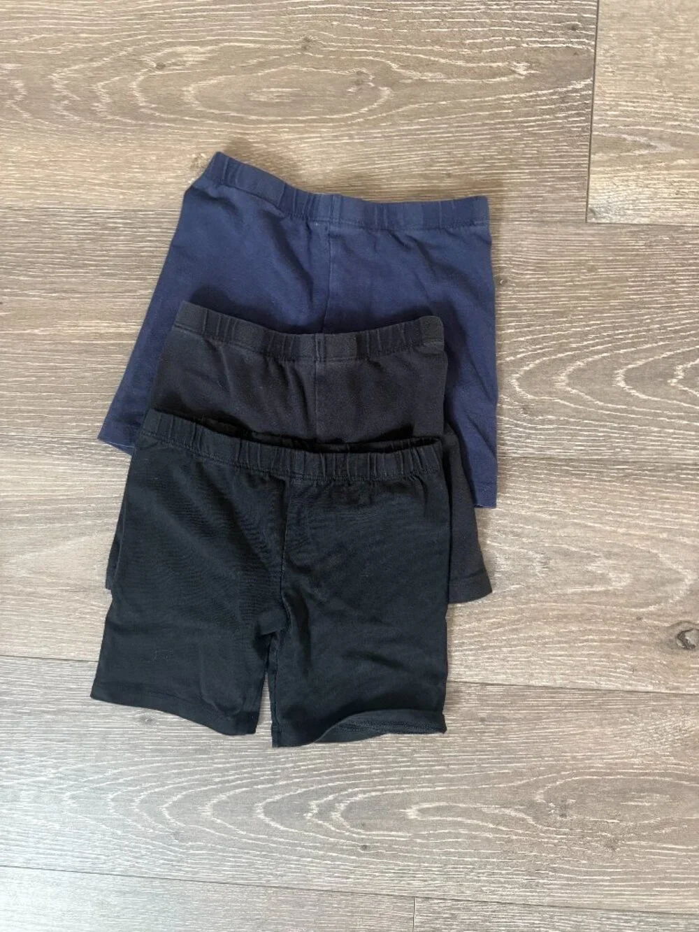 Children's Place Cartwheel Girls Bike Shorts Bundle - Navy & Black Size 5T